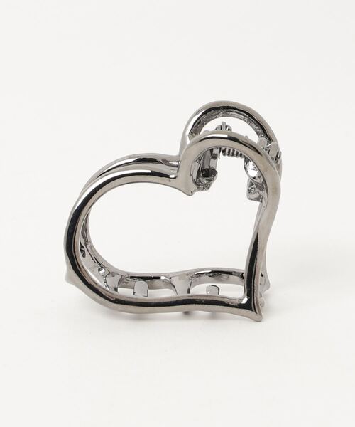 Esime（エシミー）の「ハート バレッタ（バレッタ/ヘアクリップ・レディース・ゴールド/シャンパン/シルバー/ブラック系その他/シルバー系その他/ゴールド系その他・FREE）」の13枚目の写真