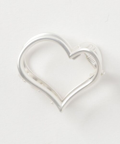 Esime（エシミー）の「ハート バレッタ（バレッタ/ヘアクリップ・レディース・ゴールド/シャンパン/シルバー/ブラック系その他/シルバー系その他/ゴールド系その他・FREE）」の9枚目の写真