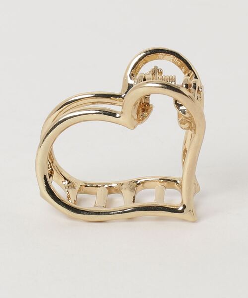 Esime（エシミー）の「ハート バレッタ（バレッタ/ヘアクリップ・レディース・ゴールド/シャンパン/シルバー/ブラック系その他/シルバー系その他/ゴールド系その他・FREE）」の10枚目の写真