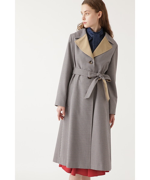 JILL STUART(ジルスチュアート)の「◆サニーロングコート(トレンチコート・レディース・ブラウン・SMALL/MEDIUM)」の2枚目の写真