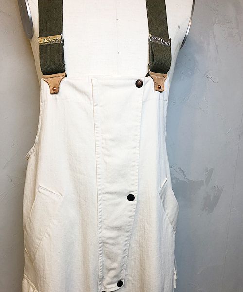 masterkey（マスターキー）の「mp6613-CRAFTSMAN オーバーオール（サロペット/オーバーオール・メンズ・オフホワイト/カーキ・1/2）」の6枚目の写真