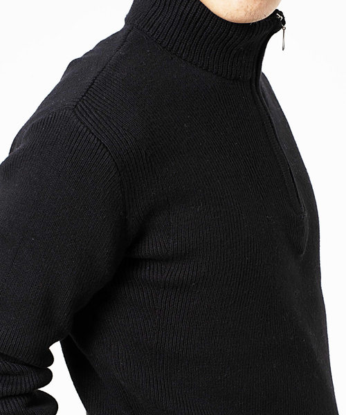 GOSTAR DE FUGA（ゴスタール ジフーガ）の「スタンドファスナーニット（ニット/セーター・メンズ・ブラック/ミックスグレー・M/L）」の5枚目の写真