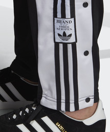 adidas サイドスナップボタン ワイドパンツ 黒 adidas サイドスナップボタン ワイドパンツ 黒