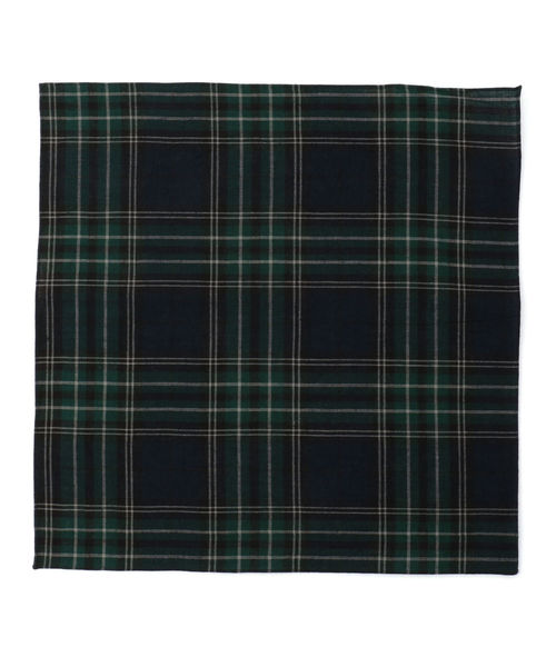 SHIPS JET BLUE（シップスジェットブルー）の「SHIPS JET BLUE: マドラスチェック チーフ（バンダナ/スカーフ・メンズ・レッド/オリーブ/イエロー/グリーン・ONE SIZE）」の2枚目の写真