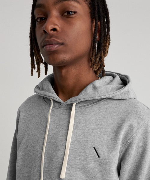 Saturdays NYC（サタデーズ ニューヨークシティ ）の「Ditch Slash Embroidered Hoodie（パーカー・メンズ・グレー/ブラック・X-SMALL/X-LARGE/S/M/L）」の6枚目の写真