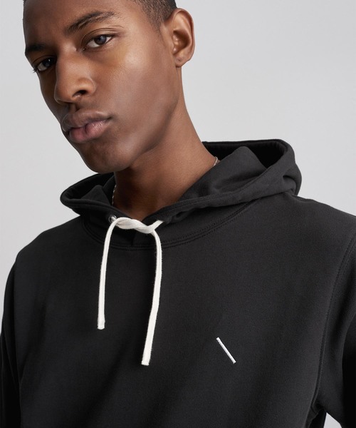 Saturdays NYC（サタデーズ ニューヨークシティ ）の「Ditch Slash Embroidered Hoodie（パーカー・メンズ・グレー/ブラック・X-SMALL/X-LARGE/S/M/L）」の3枚目の写真