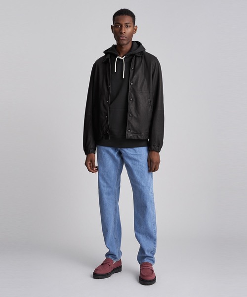 Saturdays NYC（サタデーズ ニューヨークシティ ）の「Ditch Slash Embroidered Hoodie（パーカー・メンズ・グレー/ブラック・X-SMALL/X-LARGE/S/M/L）」の4枚目の写真