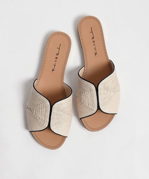 SHIPS(シップス)の「TABITA:パイピングサンダル◇(サンダル・レディース・ベージュ/ブラック・38/35/36/37)」の9枚目の写真