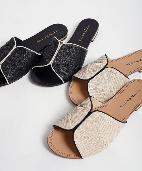 SHIPS(シップス)の「TABITA:パイピングサンダル◇(サンダル・レディース・ベージュ/ブラック・38/35/36/37)」の16枚目の写真