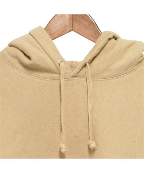 ブランド古着】Sleeve Embroidery Hooded Sweatshirt 袖ロゴ刺繍プル 