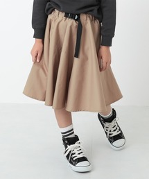 devirock | ナイロンベルト付き膝下スカート(スカート)