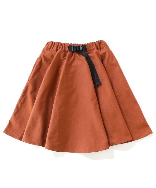 devirock(デビロック)の「ナイロンベルト付き膝下スカート(スカート・キッズ・ベージュ/テラコッタ/スミクロ/スモークピンク/パープル系その他/モカ/カーキ/ネイビー・110cm/100cm/120cm/130cm/140cm/150cm/160cm)」の14枚目の写真