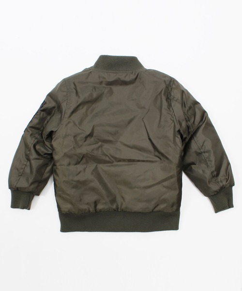 THE CASUAL（カジュアル）の「MA-1 キッズ（MA-1・キッズ・ブラック/カーキ/カモフラージュ・110/120/130/140/150/160）」の4枚目の写真