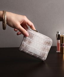 ヒマラヤクロコダイル コンパクト l字ファスナー」に該当する財布