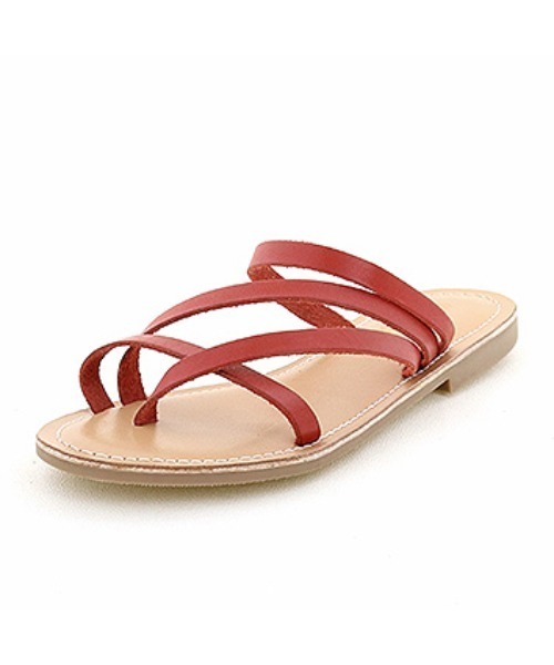 あしながおじさん（アシナガオジサン）の「リゾートサンダル / あしながおじさん（サンダル・レディース・ブラック/マルチ/レオパード/キャメル/レッド・LL/S/M/L）」の17枚目の写真