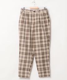WEGO | WEGO/TRチェックペグトップスラックス(スラックス)