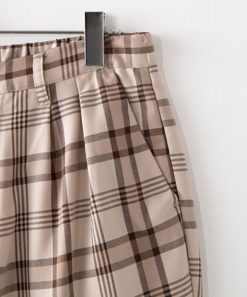 WEGO（ウィゴー）の「WEGO/TRチェックペグトップスラックス（スラックス・メンズ・ベージュ系その他2/ベージュ系その他3・MEDIUM/SMALL/LARGE）」の12枚目の写真