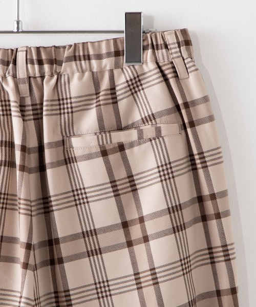 WEGO（ウィゴー）の「WEGO/TRチェックペグトップスラックス（スラックス・メンズ・ベージュ系その他2/ベージュ系その他3・MEDIUM/SMALL/LARGE）」の14枚目の写真