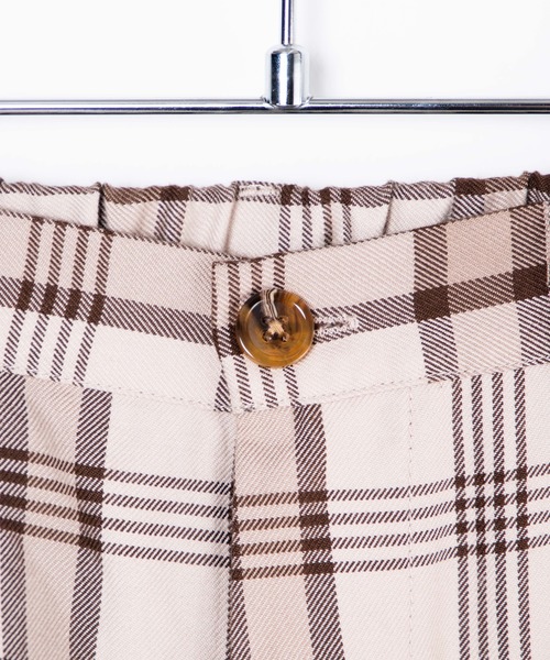 WEGO（ウィゴー）の「WEGO/TRチェックペグトップスラックス（スラックス・メンズ・ベージュ系その他2/ベージュ系その他3・MEDIUM/SMALL/LARGE）」の16枚目の写真