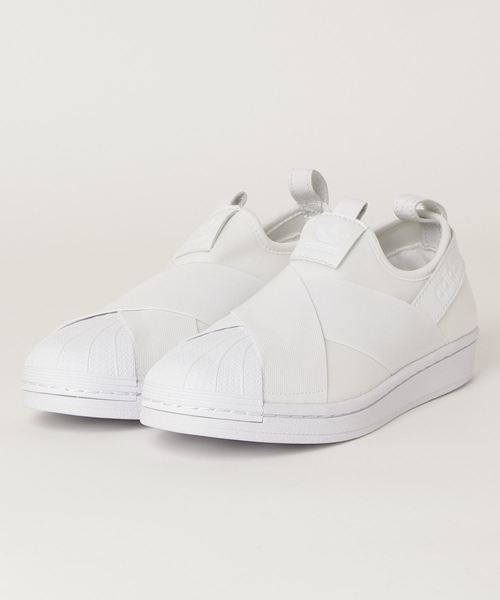 adidas（アディダス）の「SS スリッポン [SS Slip-On] アディダスオリジナルス（メンズ/レディース） / アディダスオリジナルス adidas Originals（スニーカー・メンズ・ブラック/ホワイト×ホワイト・25.5cm/29.0cm/27.5cm/28.0cm/22.0cm/27.0cm/26.0cm/24.5cm/25.0cm/23.5cm/24.0cm/23.0cm/22.5cm/28.5cm/26.5cm/30.0cm/30.5cm/29.5cm）」の20枚目の写真