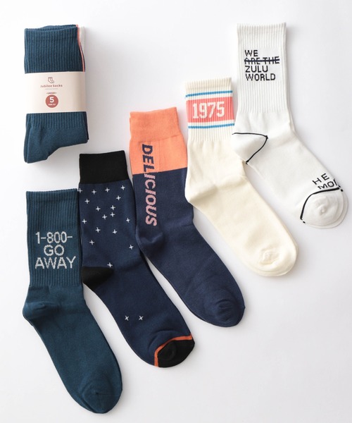 Jubilee(ジュビリー)の「ポップデザイン ソックス5足セット(ソックス/靴下・レディース・ブラック/その他/その他6/その他7/その他8/その他9/その他5/その他3/その他4/その他1/その他2/その他12/その他10/その他11・FREE)」の8枚目の写真