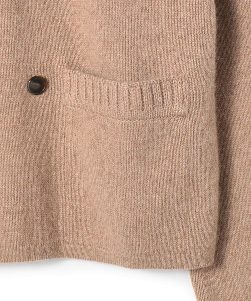 LARDINI（ラルディーニ）の「LARDINI / ショールカラーニット