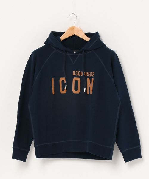 Fit Piperita トップス Icon Wash 02 パーカー Dsquared2 ディースクエアード のファッション パーカー Icon