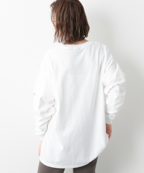 A part by（アパートバイ）の「Roberta　ロングスリーブTシャツ　918009（Tシャツ/カットソー・レディース・オフホワイト/ベージュ/グレー系その他4・FREE）」の11枚目の写真