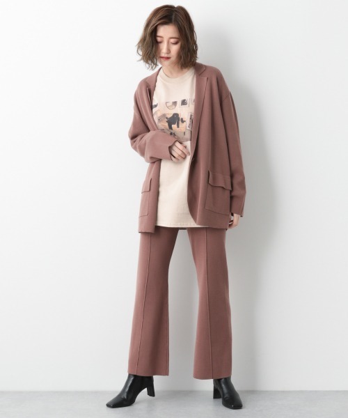 A part by（アパートバイ）の「Roberta　ロングスリーブTシャツ　918009（Tシャツ/カットソー・レディース・オフホワイト/ベージュ/グレー系その他4・FREE）」の13枚目の写真