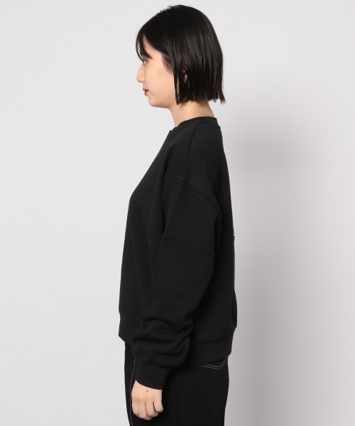 PAGEBOY（ページボーイ）の「バックオープンウラケプルオーバー(トレーナー/スウェット/裏毛)（スウェット・レディース・オフホワイト/ブラック/ダークブラウン/パープル・FREE）」の20枚目の写真