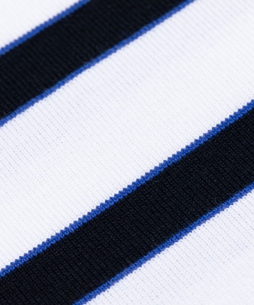 PHINGERIN（フィンガリン）の「PHINGERIN STROKE 3/4 TEE HIDE MARIN BORDER (PD-211-CS-021)（Tシャツ/カットソー・メンズ・ホワイト×ブラック/ブラック×ホワイト・MEDIUM/LARGE/X-LARGE）」の19枚目の写真