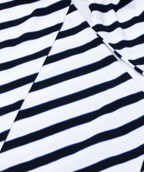 PHINGERIN（フィンガリン）の「PHINGERIN STROKE 3/4 TEE HIDE MARIN BORDER (PD-211-CS-021)（Tシャツ/カットソー・メンズ・ホワイト×ブラック/ブラック×ホワイト・MEDIUM/LARGE/X-LARGE）」の15枚目の写真