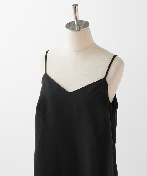 one after another NICE CLAUP（ワンアフターアナザーナイスクラップ）の「キャミジャンパースカート（ジャンパースカート・レディース・ホワイト系その他/ブラック/ブルーグレー/レオパード・FREE）」の10枚目の写真