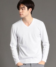 NICOLE CLUB FOR MEN | ブロックリンクス長袖カットソー★(Tシャツ/カットソー)