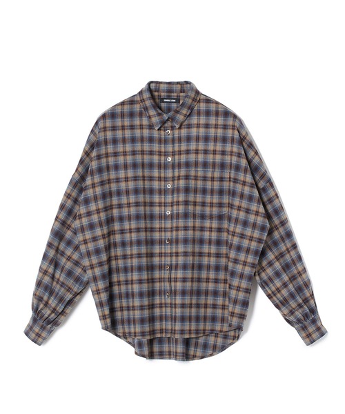 CONVERSE STARS（コンバーススターズ）の「チェックブラウス（シャツ/ブラウス・レディース・ブラウン/グリーン・FREE）」の22枚目の写真