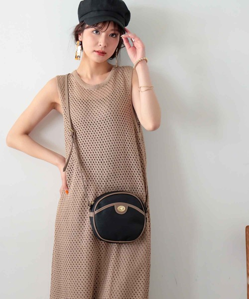 ALTROSE（アルトローズ）の「ショルダーバッグ　[ｱﾒﾘｱ]（ショルダーバッグ・レディース・ホワイト/ブラック/ベージュ/ブラウン/ピンク・FREE）」の3枚目の写真