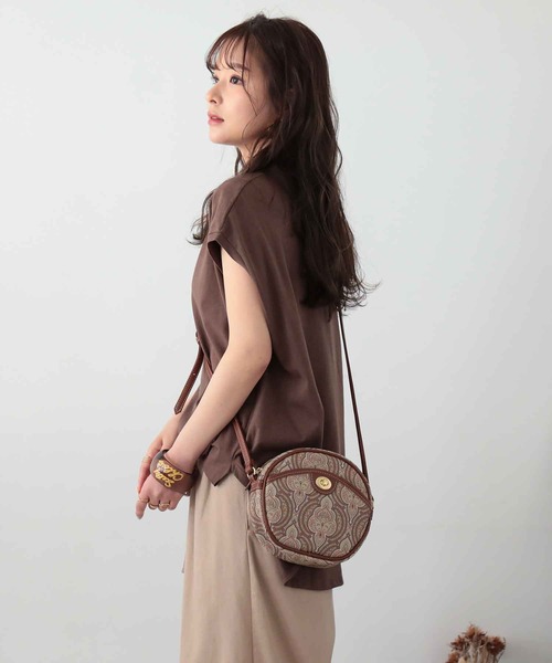 ALTROSE（アルトローズ）の「ショルダーバッグ　[ｱﾒﾘｱ]（ショルダーバッグ・レディース・ホワイト/ブラック/ベージュ/ブラウン/ピンク・FREE）」の21枚目の写真