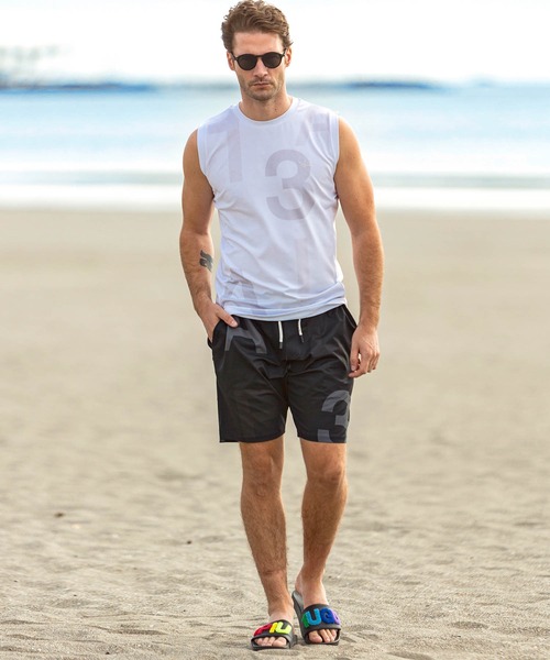 1piu1uguale3 タンクトップ 1piu1uguale3 RELAX（ウノピュウノウグァーレトレリラックス）の