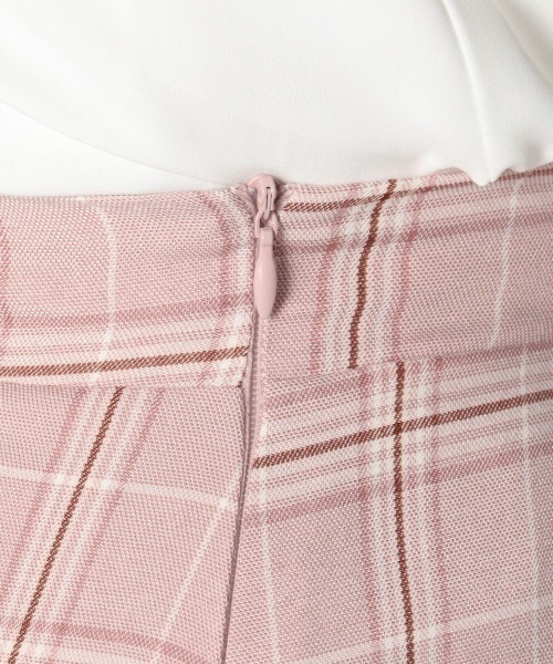 LODISPOTTO（ロディスポット）の「Girlyリュバンプリーツミニスカート（スカート・レディース・ベージュ/ピンク・MEDIUM）」の9枚目の写真