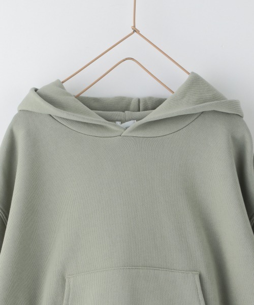 LOWRYS FARM（ローリーズファーム）の「ＢＩＧフーディーＳＳ　937772（パーカー・キッズ・グリーン/アイボリー/モカ・110/120/130/140/150）」の17枚目の写真