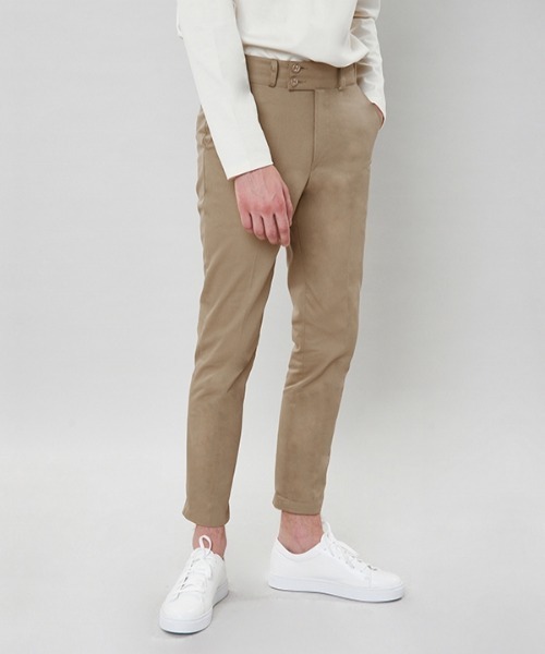 VABEU(バーベウ)の「【VABEU 】チノパンツ / Chino Pants(チノパンツ・メンズ・アイボリー/ベージュ/グレー・32inch/34inch)」の3枚目の写真