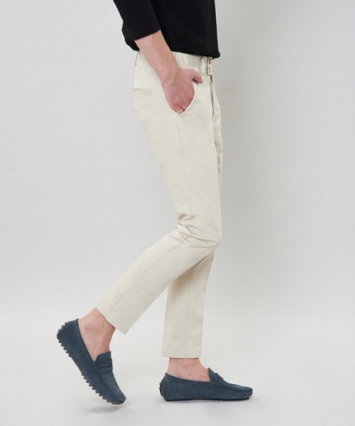 VABEU(バーベウ)の「【VABEU 】チノパンツ / Chino Pants(チノパンツ・メンズ・アイボリー/ベージュ/グレー・32inch/34inch)」の1枚目の写真