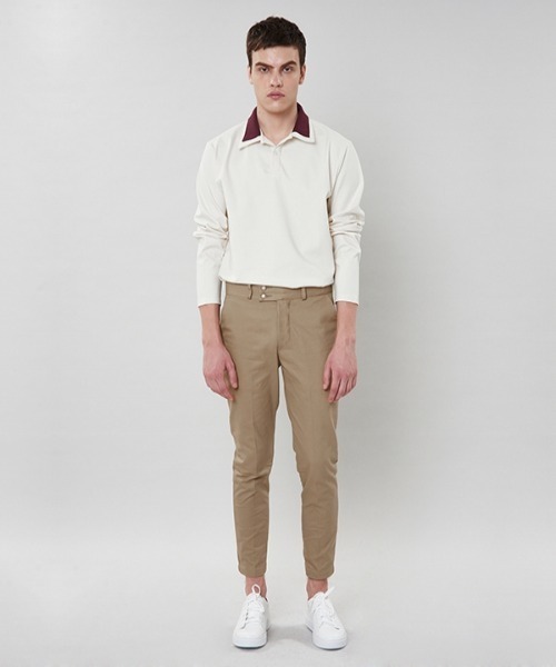 VABEU(バーベウ)の「【VABEU 】チノパンツ / Chino Pants(チノパンツ・メンズ・アイボリー/ベージュ/グレー・32inch/34inch)」の16枚目の写真