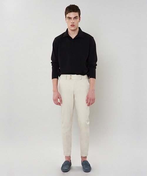 VABEU(バーベウ)の「【VABEU 】チノパンツ / Chino Pants(チノパンツ・メンズ・アイボリー/ベージュ/グレー・32inch/34inch)」の10枚目の写真