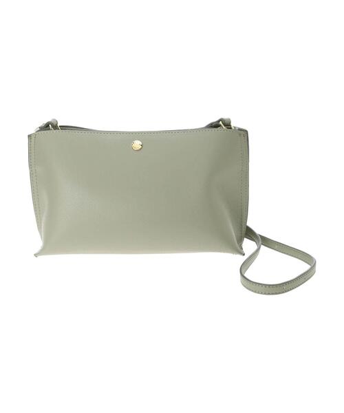 earth music&ecology（アースミュージックアンドエコロジー）の「かるいかばん×earth ショルダーバッグ ＊（ショルダーバッグ・レディース・ピンクベージュ/グレー/ミント・FREE）」の8枚目の写真