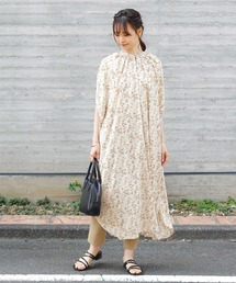 Crisp yours | 【WEB限定】フラワーリラックスワンピース(ワンピース)