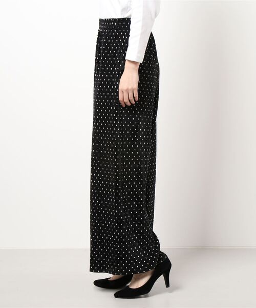 プリーツプリーズ✨水玉 ドット柄　プリーツ ドット ハーフパンツ キュロット　3 プリーツプリーズ✨水玉 ドット柄 プリーツ ドット ハーフパンツ