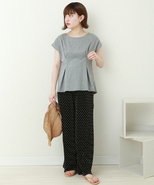 CHARM BERRY TIC(チャームベリーチック)の「総柄クリスタルプリーツパンツ(その他パンツ・レディース・ブラック系その他/ブラック系その他2・M)」の12枚目の写真