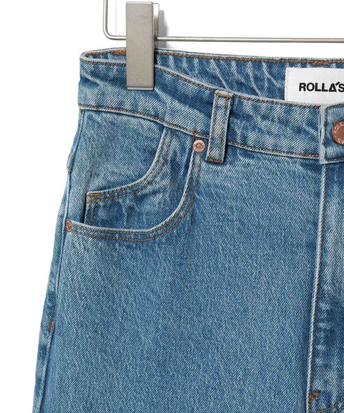 ROLLA'S（ローラス）の「【ROLLA'S】EASTCOAST CROP FLARE（デニムパンツ・レディース・ブルー・1/2/3）」の9枚目の写真