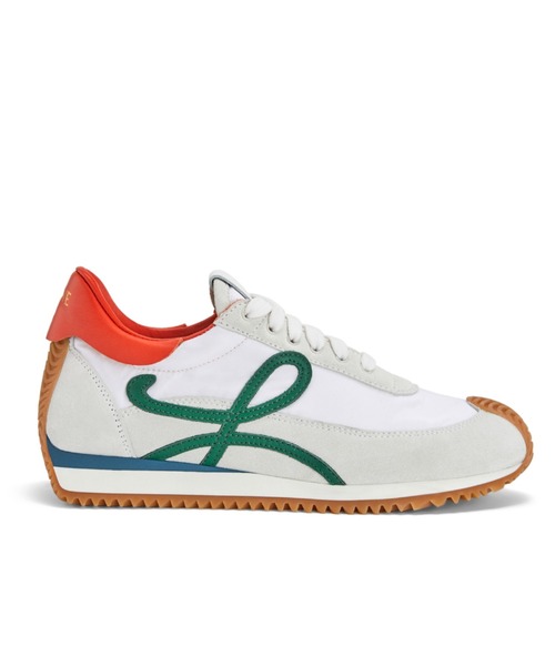 LOEWE(ロエベ)の「フロー ランナー (ナイロン&カーフ)(スニーカー・レディース・ホワイト系その他・36/38/37)」の2枚目の写真